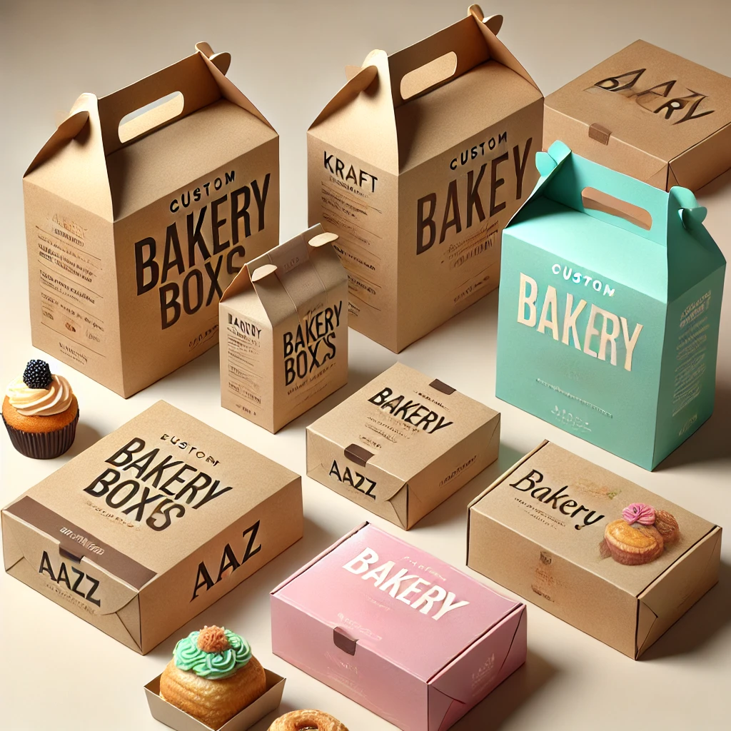 Custom Kraft Bakery Boxes