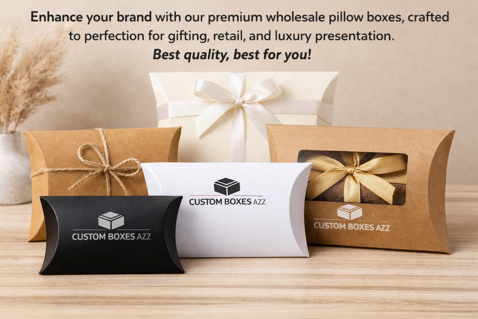 Wholesale Pillow Boxes