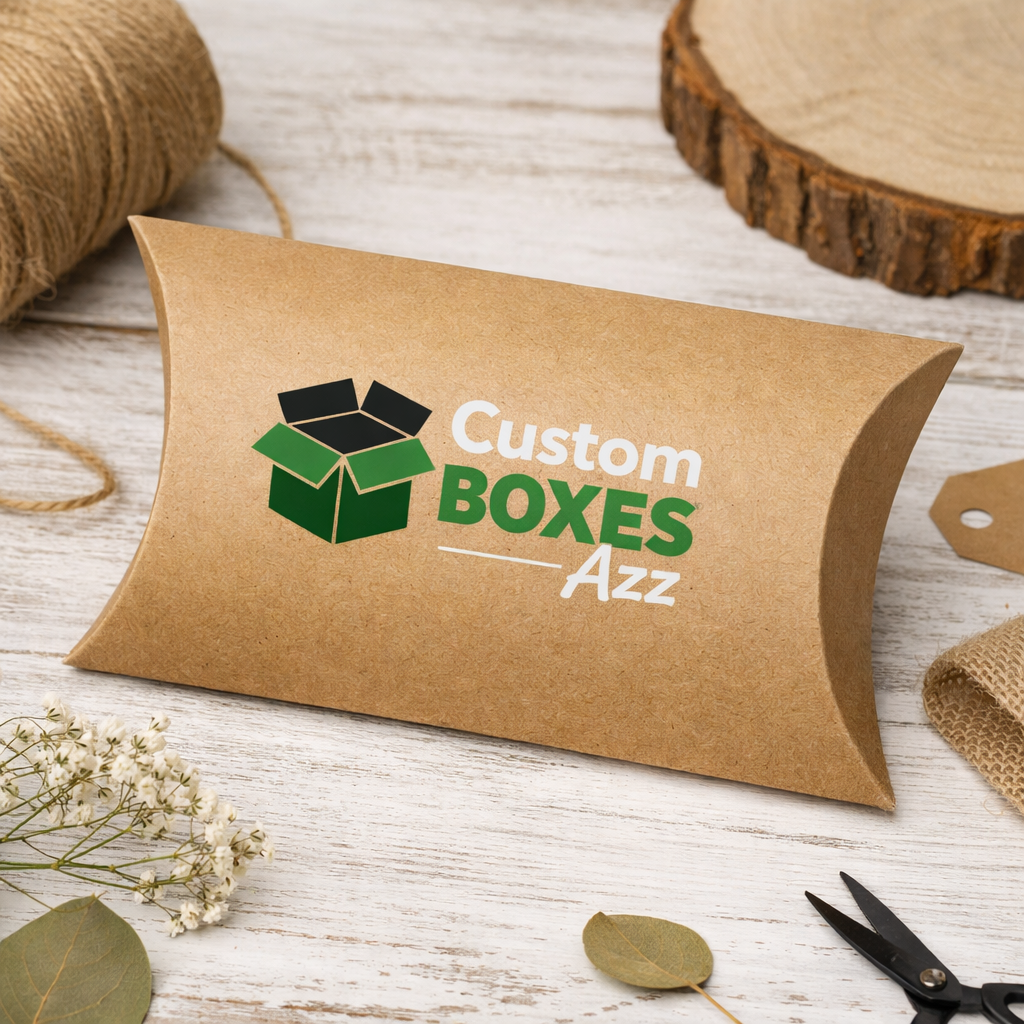 Kraft Pillow Boxes