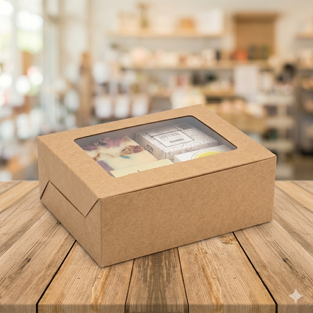 Kraft Window Boxes