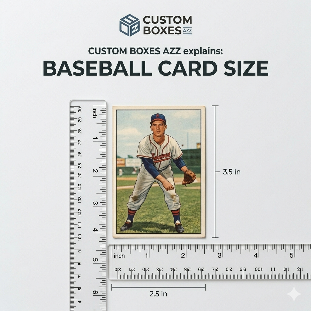 Baseball Card Size Guide UK | Packaging, Storage & Custom Box Solutions
