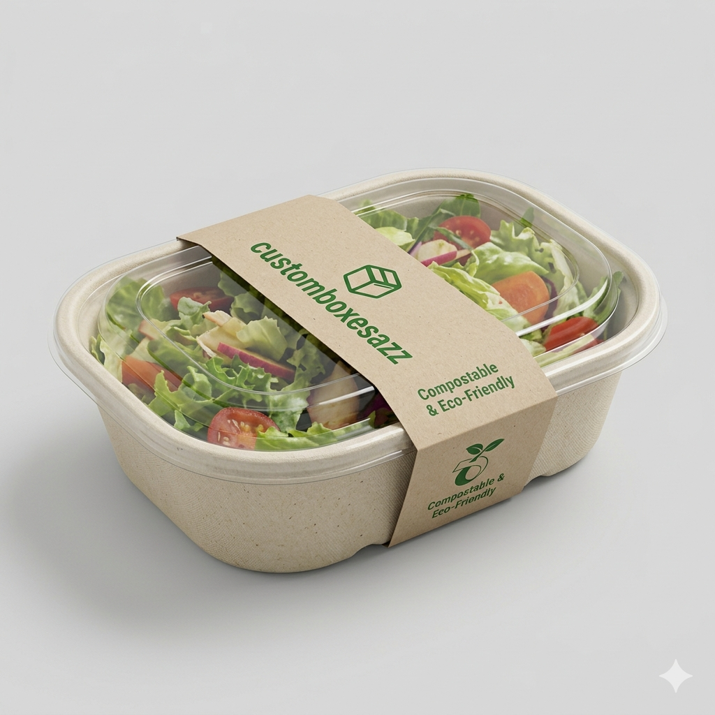Custom compostable food packaging UK