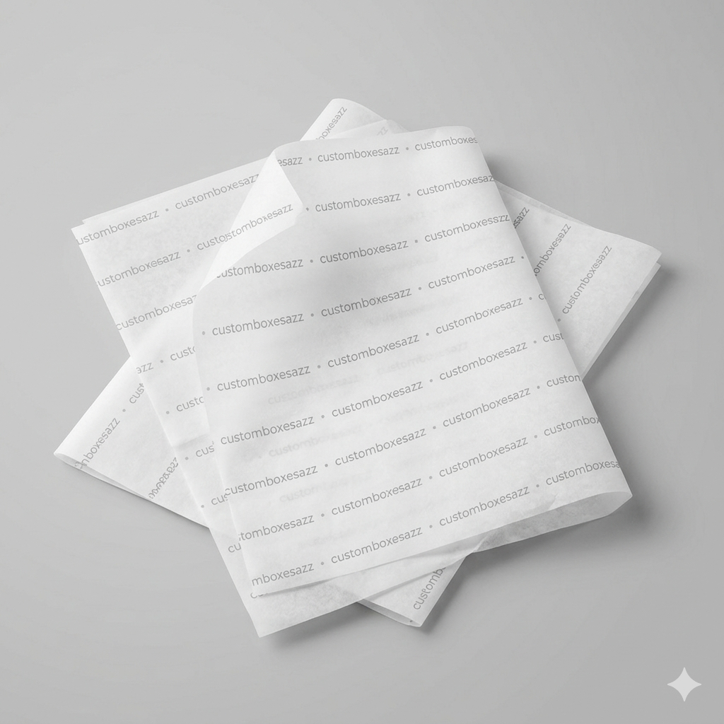 Custom tissue paper for gift packaging UK