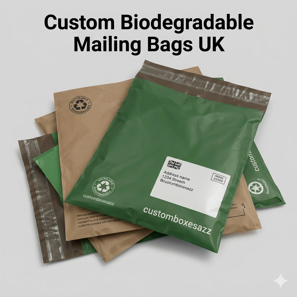 Custom Biodegradable Mailing Bags UK
