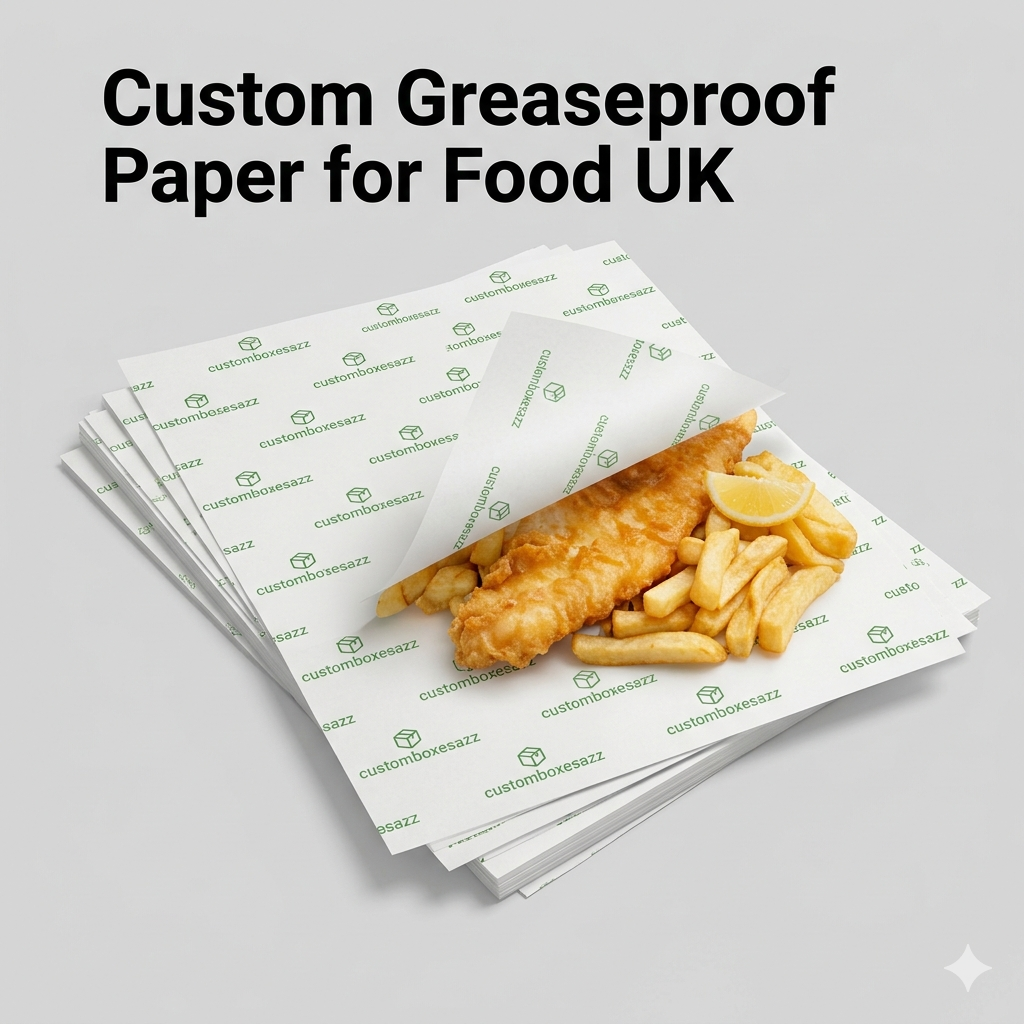 Custom Greaseproof Paper for Food UK