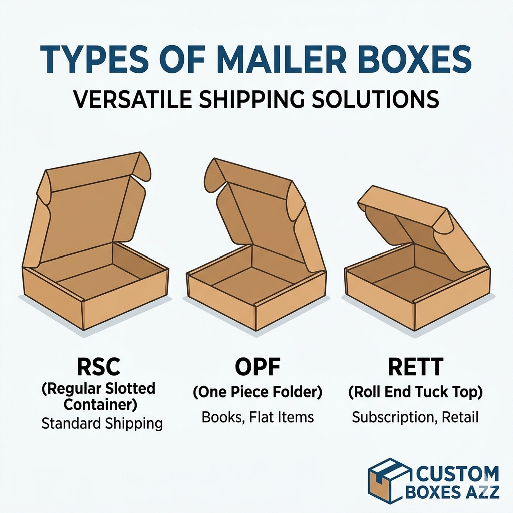 Types Of Mailer Boxes UK | Complete Guide To Packaging Styles