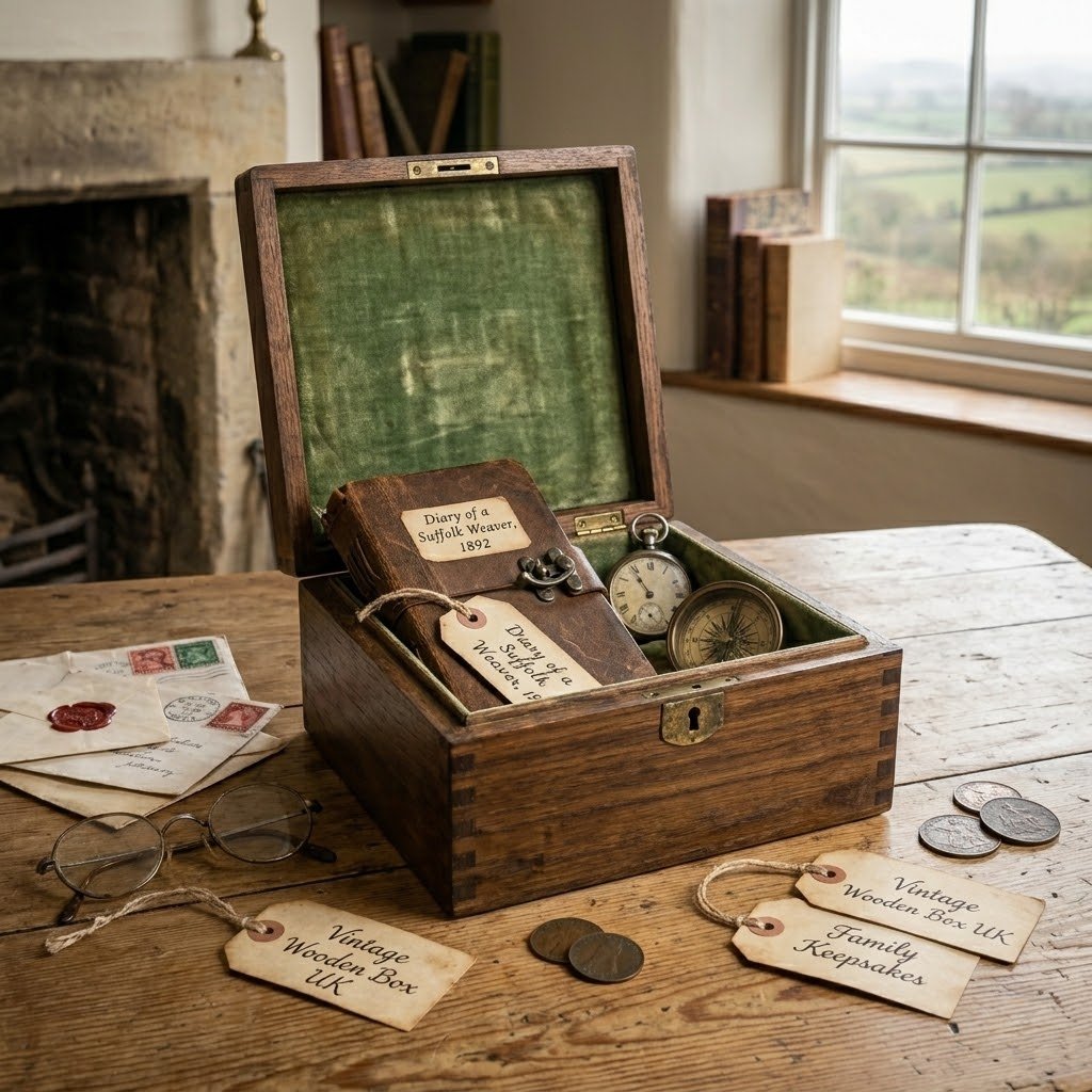 Vintage Wooden Box UK