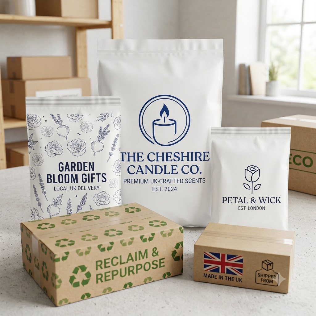 White Mailing Bags UK