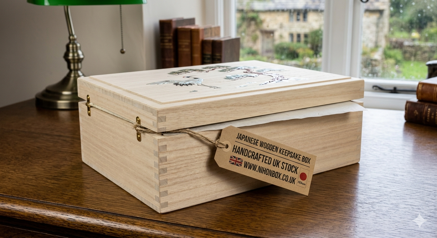 Japanese Wooden Box UK