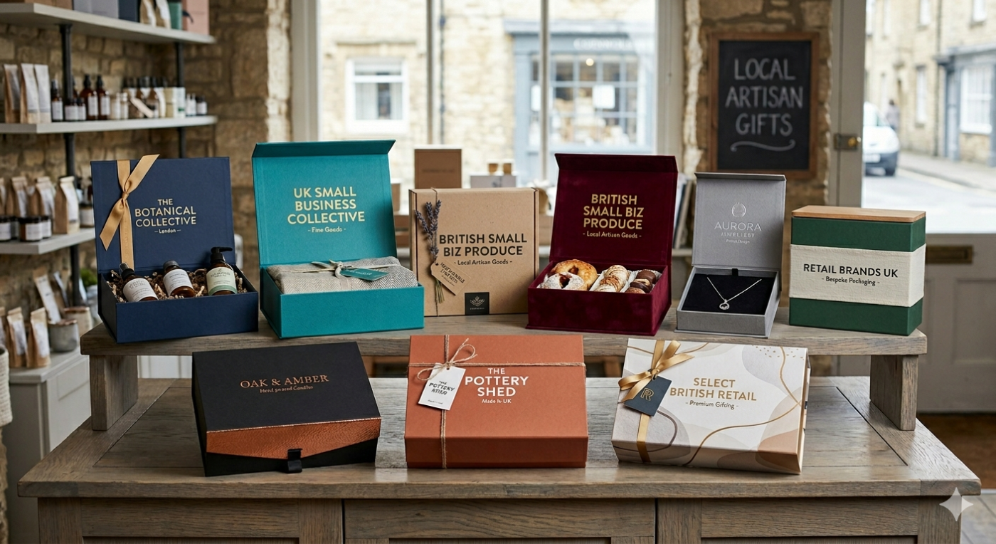 Luxury Gift Boxes UK for Small Businesses and Retail Brands