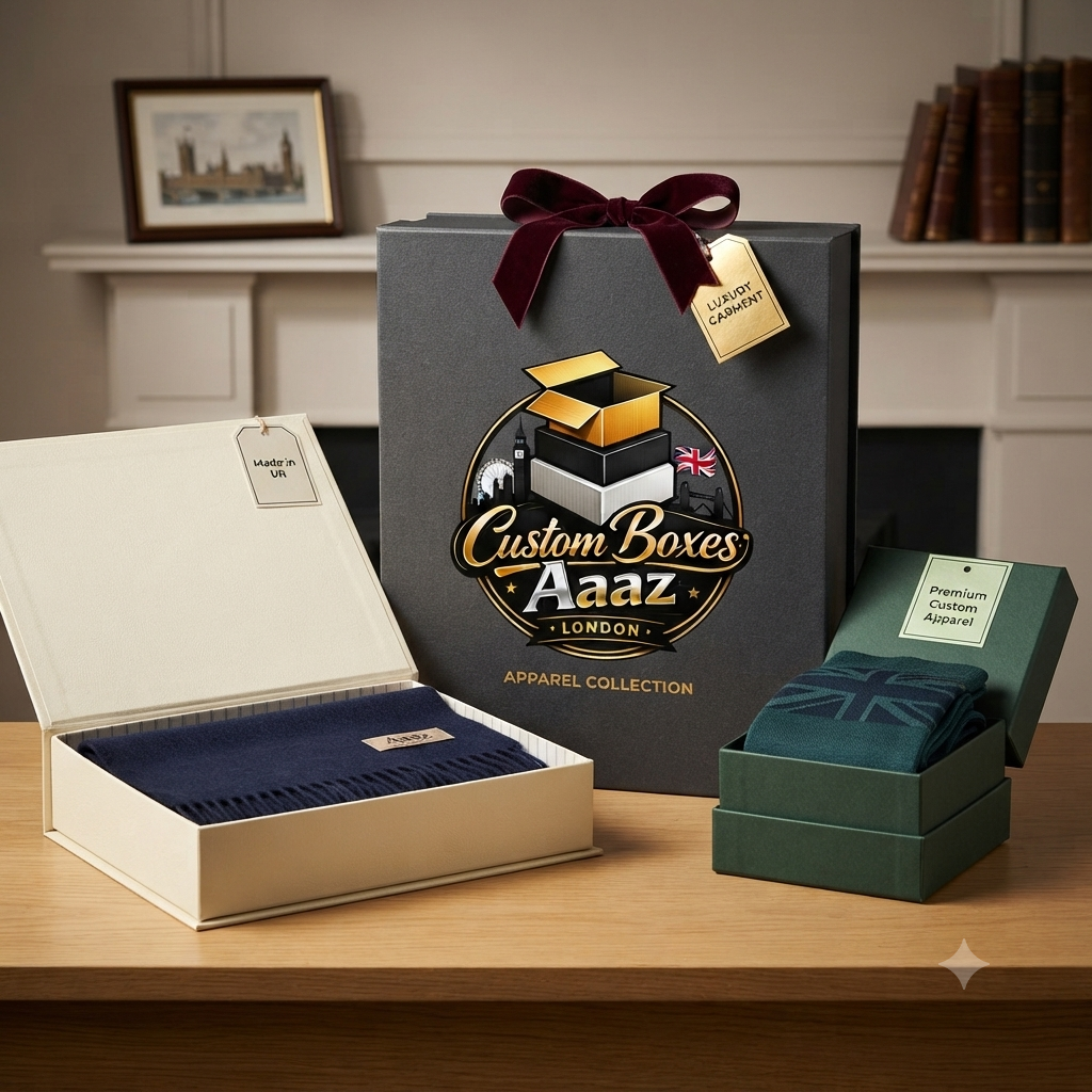 Custom Apparel Gift Boxes UK
