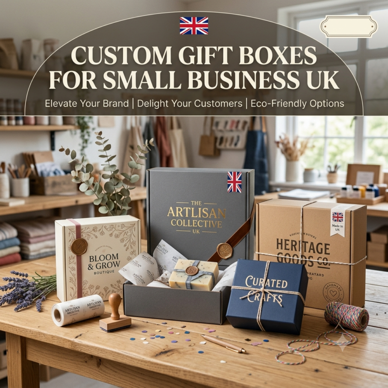 Custom Gift Boxes for Small Business UK