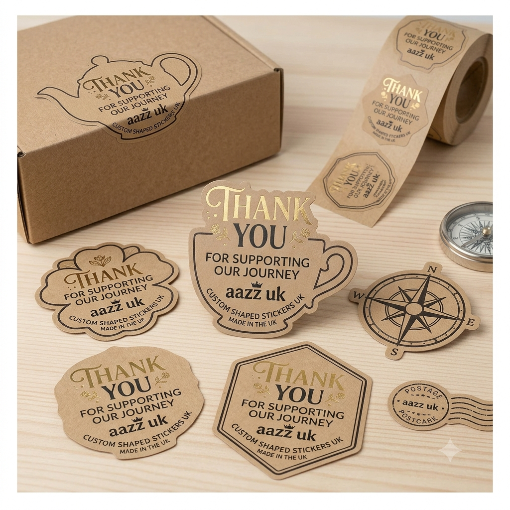 Custom Shaped Stickers UK