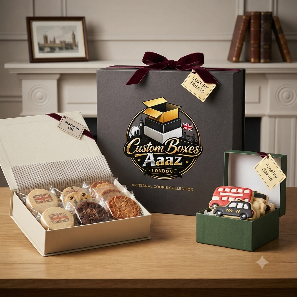 Custom Cookie Gift Boxes Delivery UK