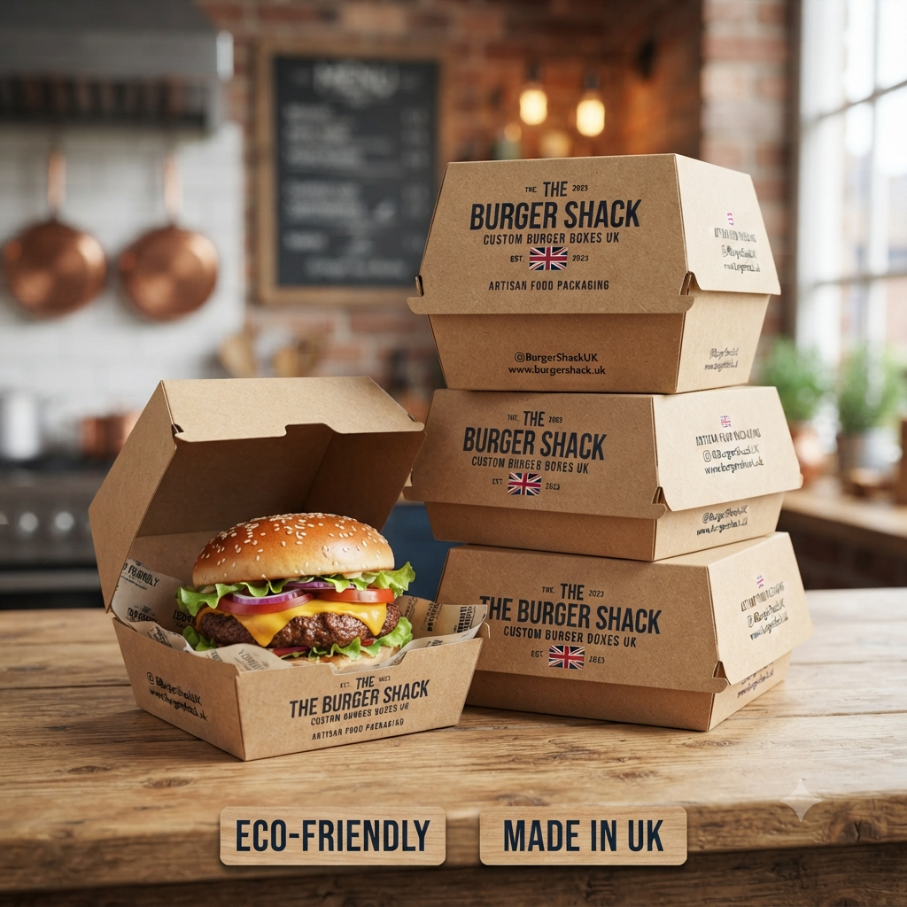 Custom Burger Boxes UK
