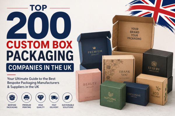 Top 200 Custom Box Packaging Companies in the UK