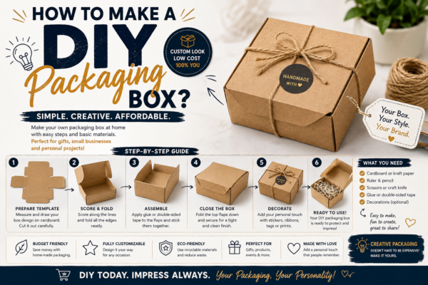 How to make a DIY packaging box?