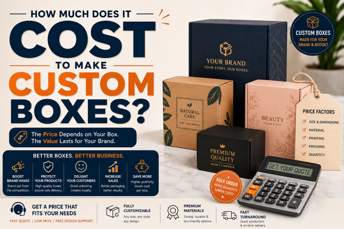 How much does it cost to make custom boxes?