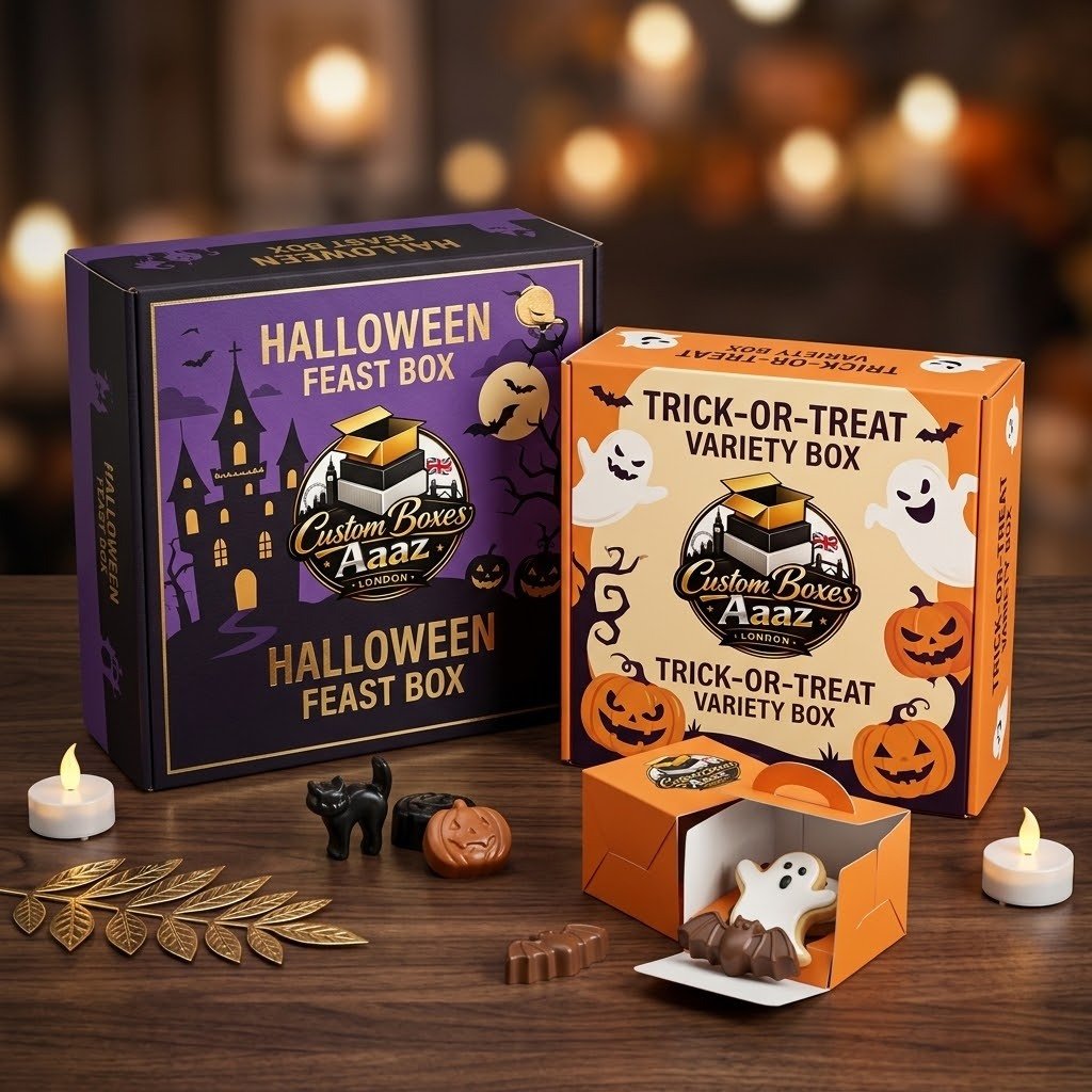 Custom Halloween Food Boxes